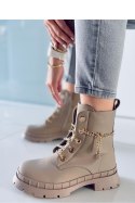 Botki sznurowane LOHAN APRICOT - Inello - 37 Botki sznurowane LOHAN APRICOT - Inello - 37