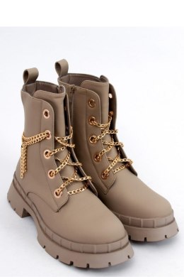 Botki sznurowane LOHAN APRICOT - Inello - 38