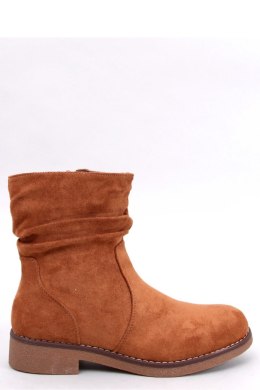 Botki z marszczoną cholewką BRACY CAMEL - Inello - 40