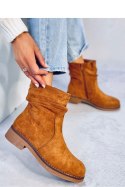 Botki z marszczoną cholewką BRACY CAMEL - Inello - 40 Botki z marszczoną cholewką BRACY CAMEL - Inello - 40