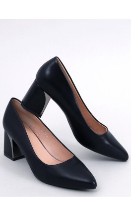 Czółenka na szerokim obcasie KERRIGAN BLACK - Inello - 40