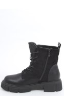 Botki na grubej podeszwie PROVO BLACK - Inello - 36 Botki na grubej podeszwie PROVO BLACK - Inello - 36