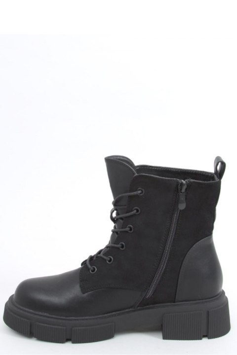 Botki na grubej podeszwie PROVO BLACK - Inello - 36 Botki na grubej podeszwie PROVO BLACK - Inello - 36