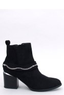 Botki na obcasie zamszowe ATHING BLACK - Inello - 41 Botki na obcasie zamszowe ATHING BLACK - Inello - 41