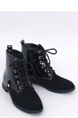 Botki sznurowane trzewiki NINAS BLACK - Inello - 40