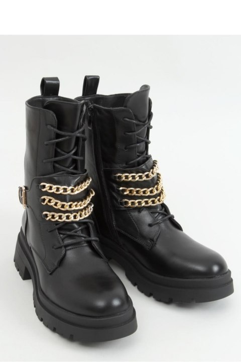 Workery z łańcuszkami WILLY BLACK - Inello - 38 Workery z łańcuszkami WILLY BLACK - Inello - 38