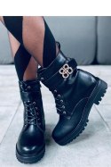 Botki militarne VICKY BLACK - Inello - 36 Botki militarne VICKY BLACK - Inello - 36
