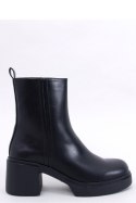 Botki na stabilnym obcasie RUFFIN BLACK - Inello - 40 Botki na stabilnym obcasie RUFFIN BLACK - Inello - 40