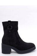 Botki na szerokim obcasie COOKE BLACK - Inello - 36 Botki na szerokim obcasie COOKE BLACK - Inello - 36