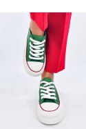 Trampki na podwójnej podeszwie MOOREL GREEN - Inello - 38 Trampki na podwójnej podeszwie MOOREL GREEN - Inello - 38