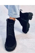 Workery zamszowe DAZY BLACK - Inello - 39 Workery zamszowe DAZY BLACK - Inello - 39
