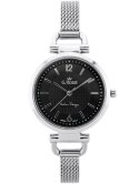 ZEGAREK G. ROSSI - LESTI - 3652B (zg772b) - silver/black + BOX ZEGAREK G. ROSSI - LESTI - 3652B (zg772b) - silver/black + BOX