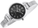 ZEGAREK G. ROSSI - LESTI - 3652B (zg772b) - silver/black + BOX ZEGAREK G. ROSSI - LESTI - 3652B (zg772b) - silver/black + BOX