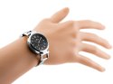 ZEGAREK G. ROSSI - LESTI - 3652B (zg772b) - silver/black + BOX ZEGAREK G. ROSSI - LESTI - 3652B (zg772b) - silver/black + BOX