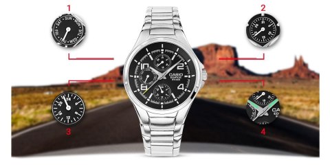 Zegarek Męski CASIO EDIFICE EF-316D-1AVEG +BOX Zegarek Męski CASIO EDIFICE EF-316D-1AVEG +BOX