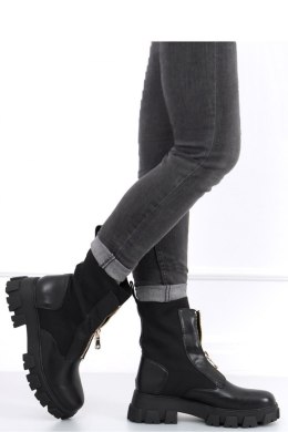 Botki ze skarpetkową cholewką RAGNA BLACK - Inello - 36