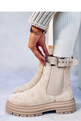 Sztyblety damskie CARLS BEIGE - Inello - 40