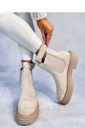 Sztyblety damskie CARLS BEIGE - Inello - 40 Sztyblety damskie CARLS BEIGE - Inello - 40