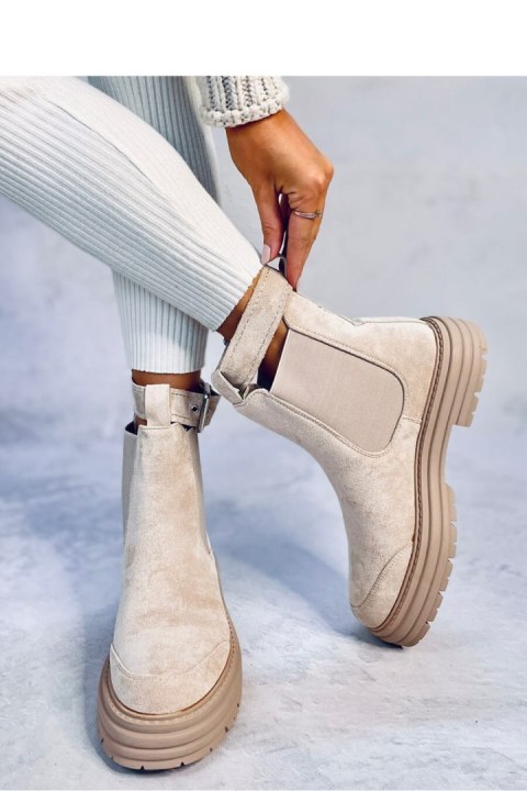 Sztyblety damskie CARLS BEIGE - Inello - 40 Sztyblety damskie CARLS BEIGE - Inello - 40