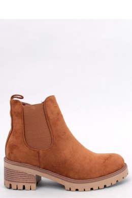 Sztyblety na obcasie BRIA CAMEL - Inello - 40