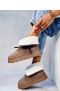 Śniegowce z kożuszkiem PRICE KHAKI - Inello - 37 Śniegowce z kożuszkiem PRICE KHAKI - Inello - 37