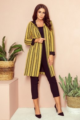 Sweter Kardigan Model 218-2 Warkocz Honey - Numoco - s
