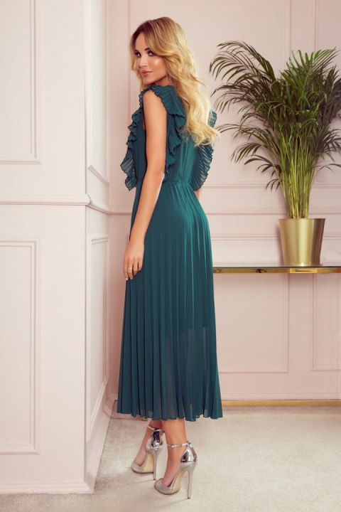 Sukienka Model Emily 315-1 Green - Numoco - XL Sukienka Model Emily 315-1 Green - Numoco - XL