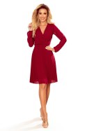 Sukienka Model Isabelle 313-8 Bordo - Numoco - XXL