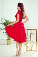 Sukienka Model Patricia 300-2 Red - Numoco - L Sukienka Model Patricia 300-2 Red - Numoco - L