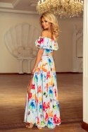 Sukienka Model 194-1 Flowers - Numoco - L Sukienka Model 194-1 Flowers - Numoco - L
