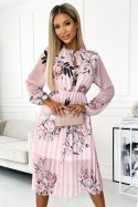 Sukienka Model 449-4 Carla Rose/Pastel Pink - Numoco - uniwersalny Sukienka Model 449-4 Carla Rose/Pastel Pink - Numoco - uniwersalny