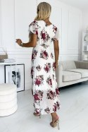 Sukienka Model Lisa 434-7 Bordo Rose - Numoco - uniwersalny