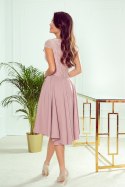 Sukienka Model Patricia 300-1 Powder Pink - Numoco - M Sukienka Model Patricia 300-1 Powder Pink - Numoco - M