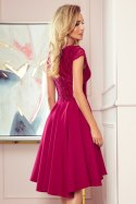 Sukienka Model Patricia 300-4 Bordo - Numoco - L Sukienka Model Patricia 300-4 Bordo - Numoco - L