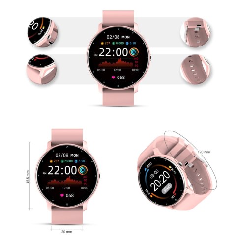 Smartwatch Damski Gravity GT1-1 Smartwatch Damski Gravity GT1-1