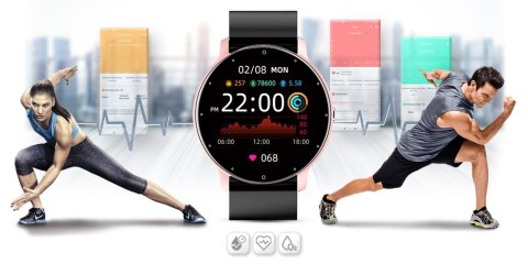 Smartwatch Damski Gravity GT1-2 Smartwatch Damski Gravity GT1-2