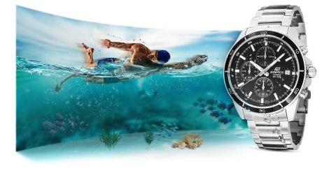 Zegarek Męski CASIO EDIFICE EFR-526D-1AVUEF 10 BAR Zegarek Męski CASIO EDIFICE EFR-526D-1AVUEF 10 BAR