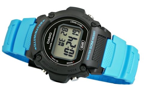 Zegarek Męski CASIO W-219H-2A2VDF Zegarek Męski CASIO W-219H-2A2VDF