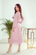 Sukienka Model 304-1 Dirty Pink - Numoco Hurtownia odzieży on-line, moda damska, bielizna i obuwie dla kobiet - Matterhorn.pl - 