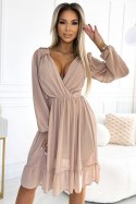 Sukienka Model Mila 538-1 Beige - Numoco - XL