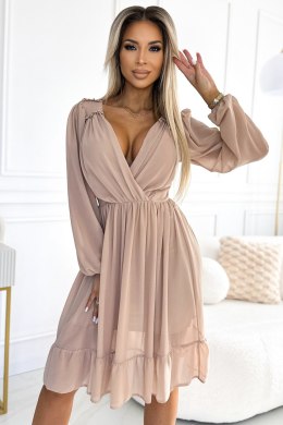 Sukienka Model Mila 538-1 Beige - Numoco - XL