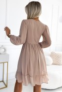 Sukienka Model Mila 538-1 Beige - Numoco - XL