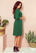 Sukienka Model 255-2 Iris Green - Numoco - M Sukienka Model 255-2 Iris Green - Numoco - M