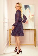 Sukienka Model Bakari 295-4 Pink/Blue Mandale - Numoco - M Sukienka Model Bakari 295-4 Pink/Blue Mandale - Numoco - M