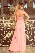 Sukienka Model Lea 215-4 Pastel Pink - Numoco - s Sukienka Model Lea 215-4 Pastel Pink - Numoco - s