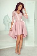 Sukienka Model Nicolle 210-11 Powder Pink - Numoco - L Sukienka Model Nicolle 210-11 Powder Pink - Numoco - L