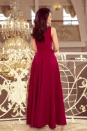 Sukienka Model Cindy 246-1 Bordo - Numoco - XL Sukienka Model Cindy 246-1 Bordo - Numoco - XL