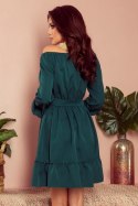 Sukienka Model Daisy 265-1 Green - Numoco - S Sukienka Model Daisy 265-1 Green - Numoco - S