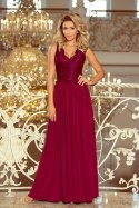 Sukienka Model Lea 211-2 Bordo - Numoco - XL