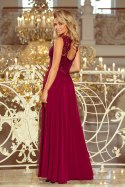 Sukienka Model Lea 211-2 Bordo - Numoco - XL